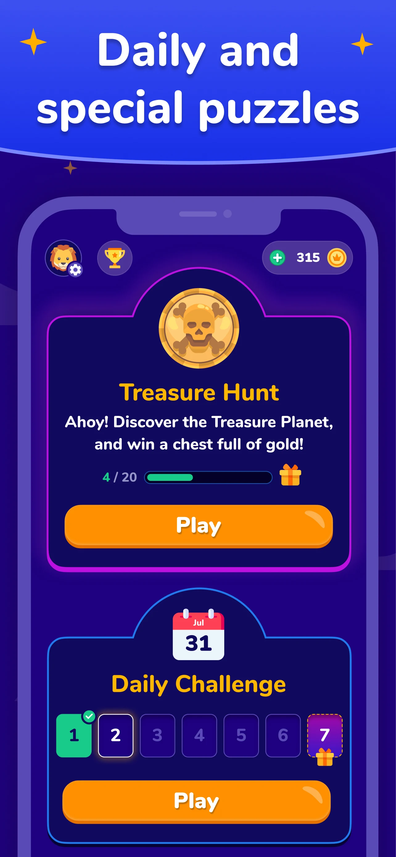 Trivia Puzzle & Quiz: Words Up screenshot