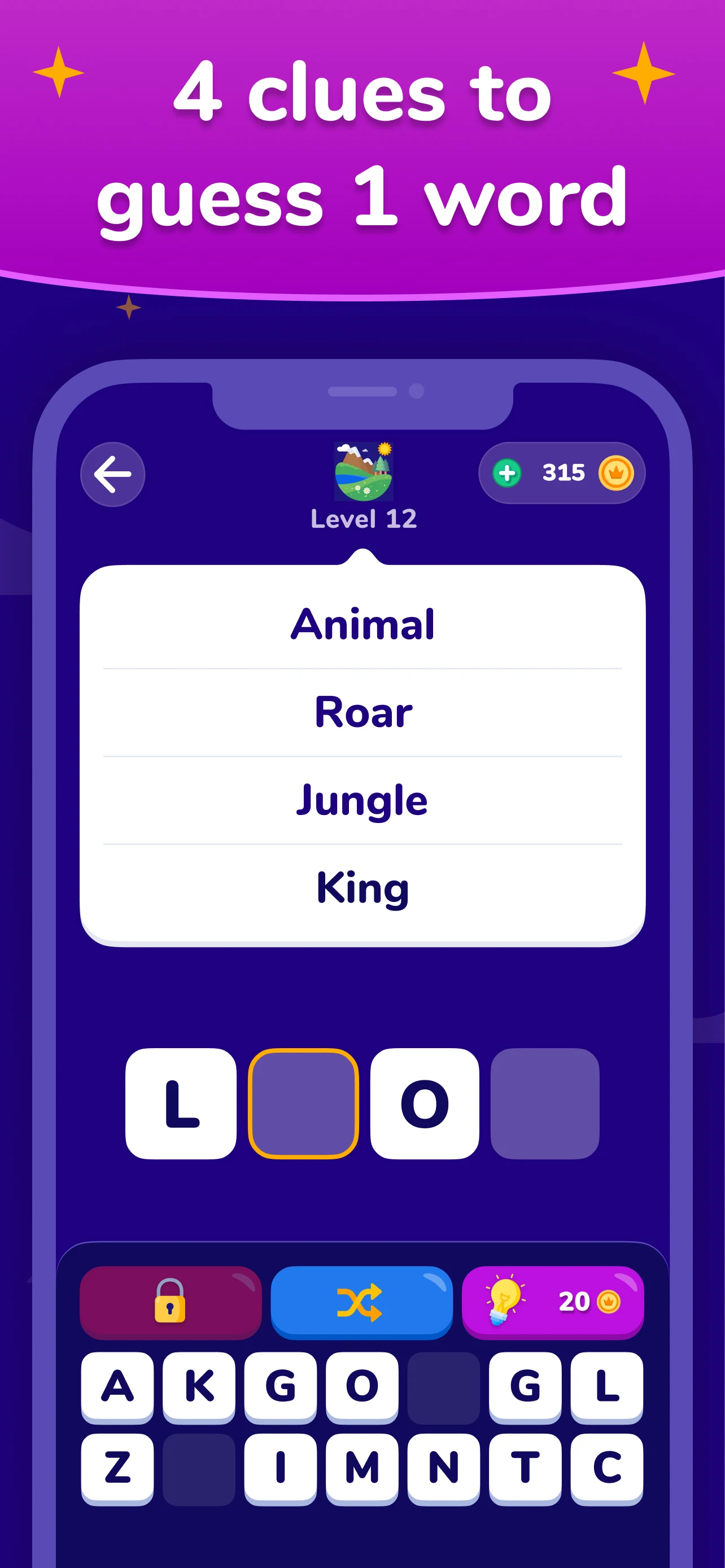 Trivia Puzzle & Quiz: Words Up screenshot