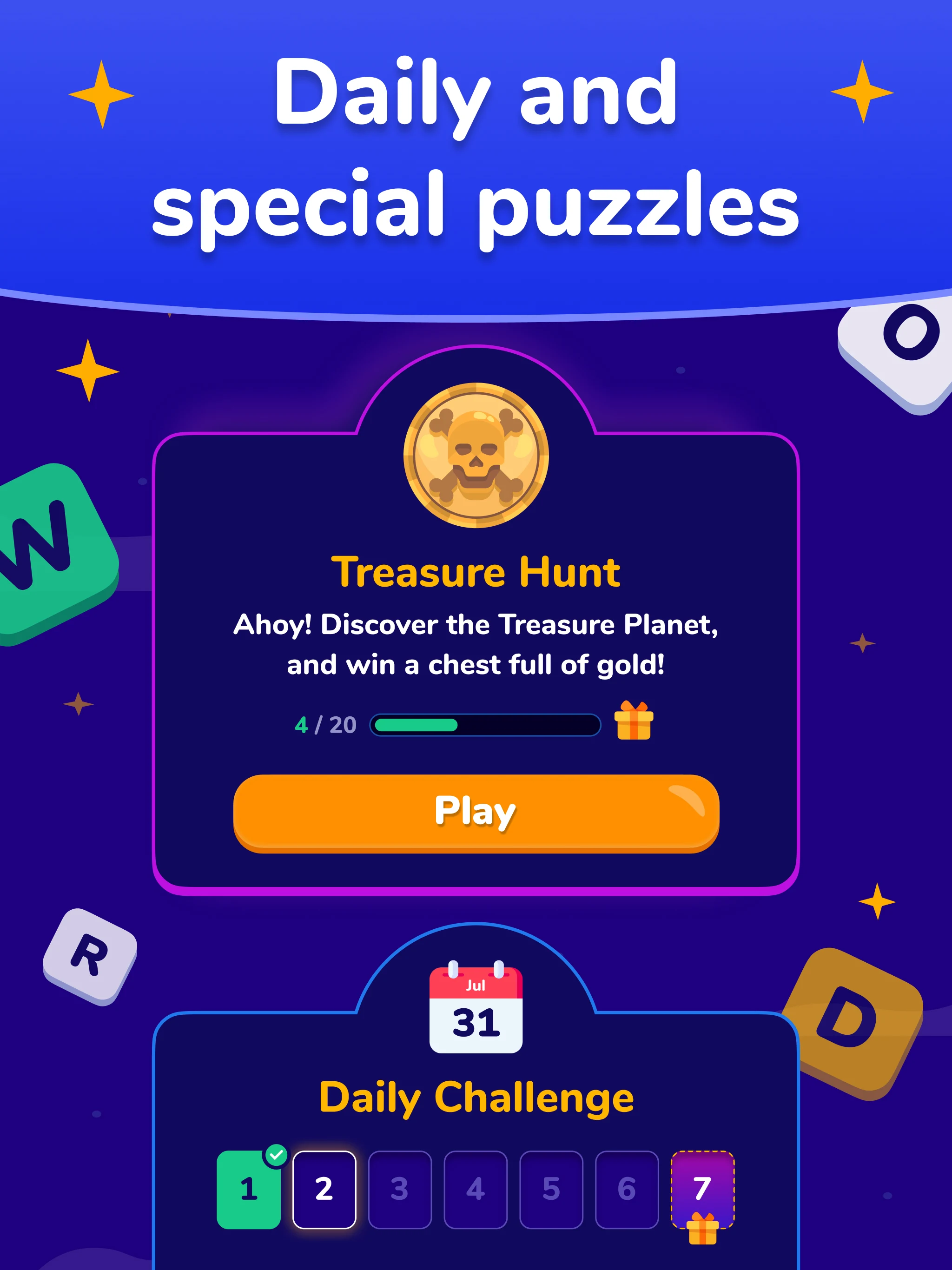 Trivia Puzzle & Quiz: Words Up screenshot