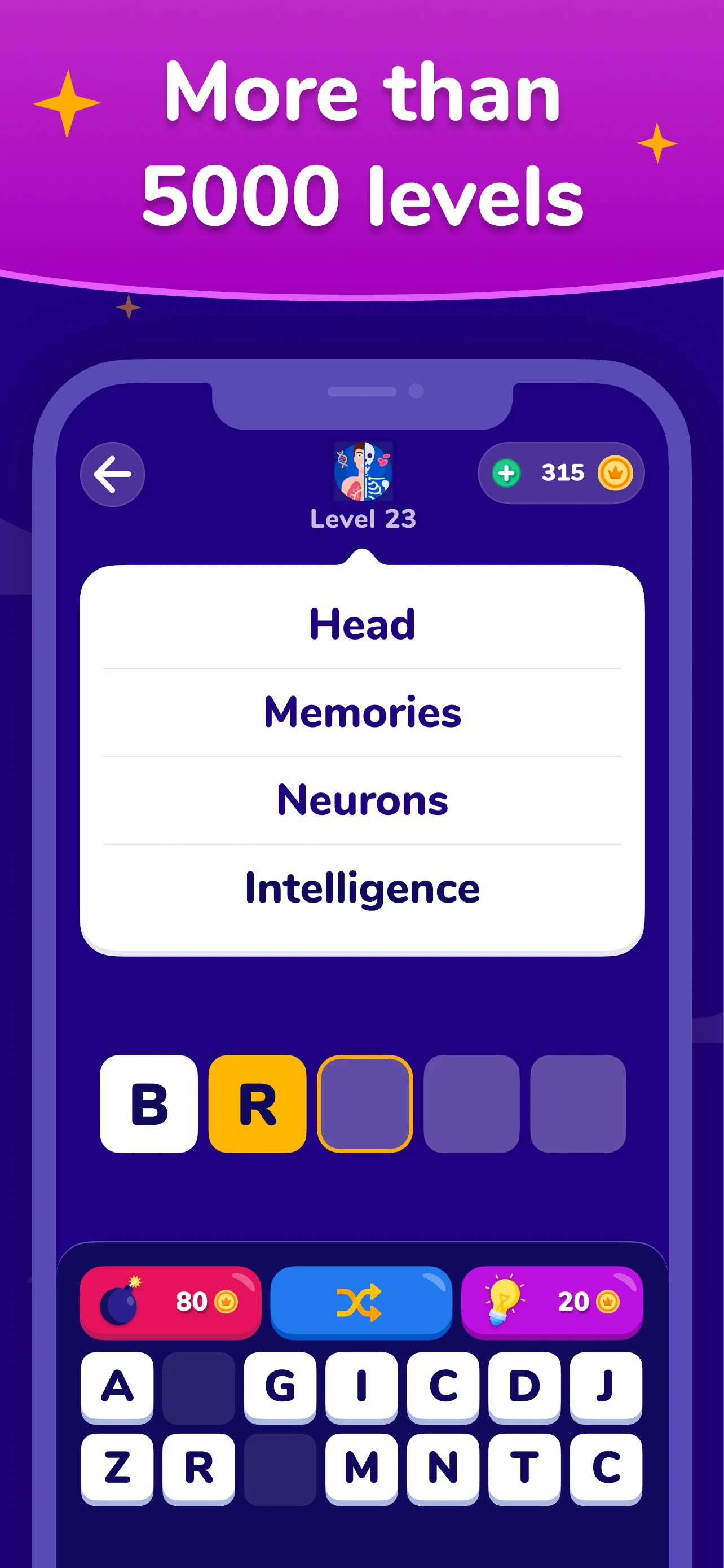 Trivia Puzzle & Quiz: Words Up screenshot