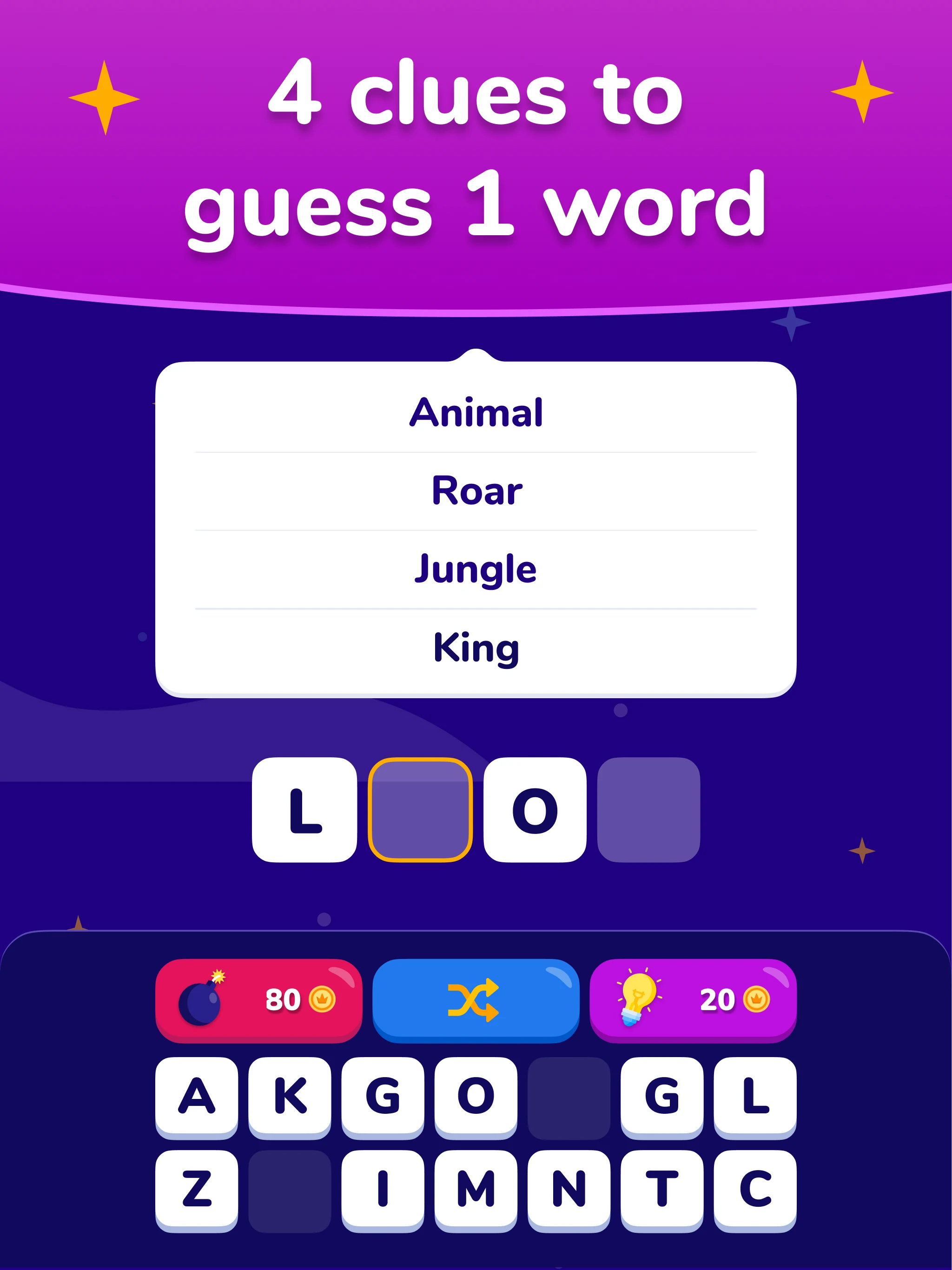 Trivia Puzzle & Quiz: Words Up screenshot